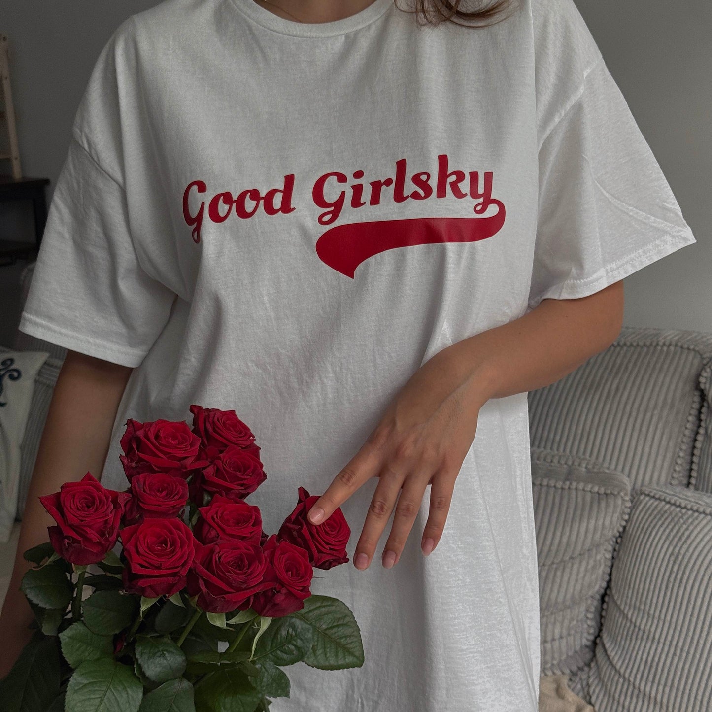 Women T-shirt "Good Girlsky'